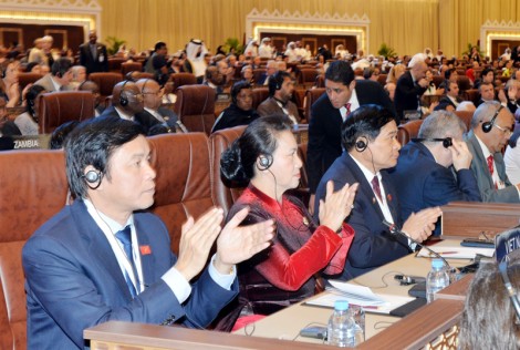 Chủ tịch Quốc hội Nguyễn Thị Kim Ngân dự IPU-140