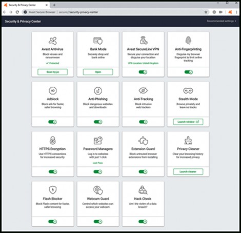 Avast tung ra trình duyệt web an toàn nhất Aspen