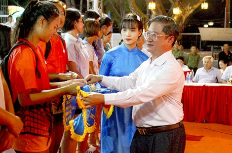 Khai mạc Giải vô địch Bóng chuyền bãi biển nữ châu Á năm 2019