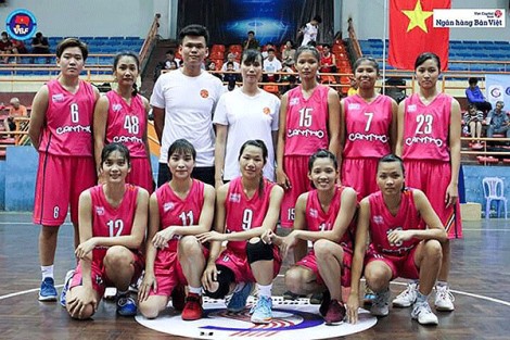 Bóng rổ nữ Cần Thơ ngày càng tiến bộ