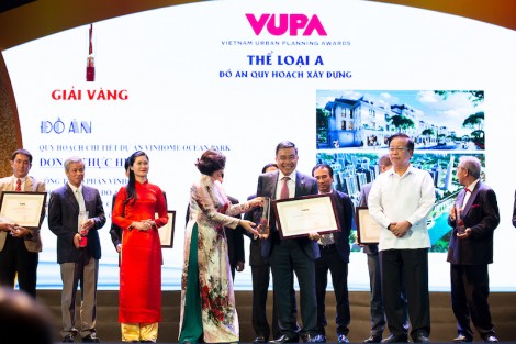 Vingroup lập “hattrick” tại Giải thưởng Quy hoạch Đô thị Quốc gia