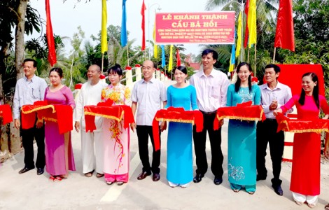 Tập trung xây dựng công trình giao thông