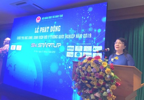 Phát động Cuộc thi 'Học sinh, sinh viên với ý tưởng khởi nghiệp' năm 2019