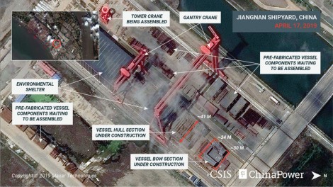 Lộ diện tàu sân bay thứ ba của Trung Quốc