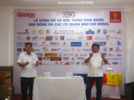 Press Cup ĐBSCL 2019 tổ chức bốc thăm, xếp lịch thi đấu