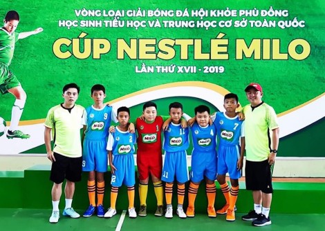 Ấn tượng đội bóng U11 Cần Thơ