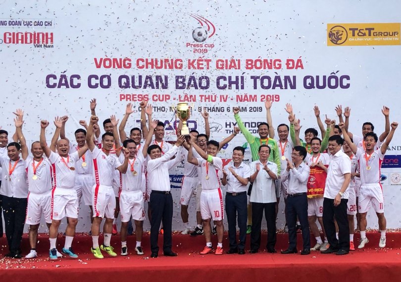 VTV vô địch Press Cup 2019