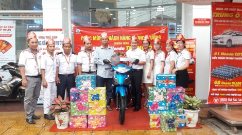Mua xe máy Honda - Trúng ôtô - Nhận ngay trước bạ