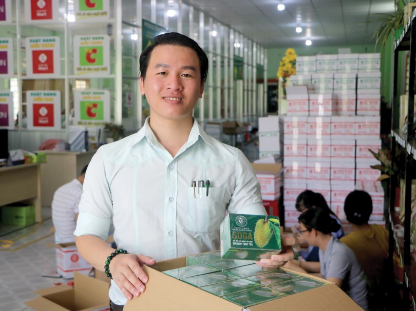 Khởi nghiệp 

từ trái mãng cầu xiêm