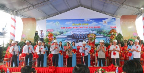 Đền thờ các Vua Hùng tại TP Cần Thơ sẽ hoàn thành vào cuối năm 2020