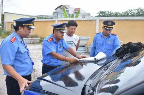 Ra quân cao điểm thanh tra, kiểm tra hoạt động chuyên ngành giao thông vận tải