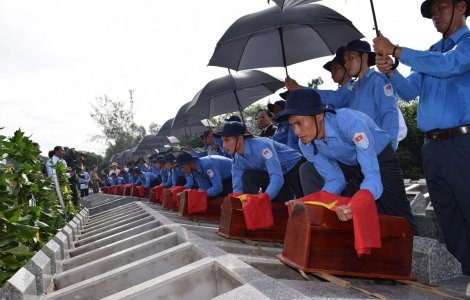 Đồng Tháp: Truy điệu, an táng 99 hài cốt liệt sỹ hy sinh tại Campuchia