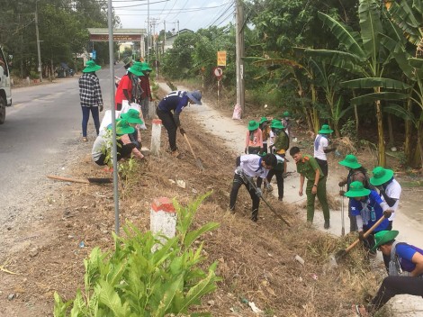 Đảm bảo an toàn giao thông trong hoạt động tình nguyện hè