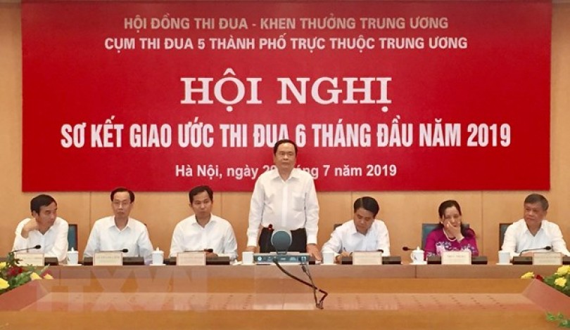 Năm thành phố trực thuộc Trung ương đẩy mạnh thi đua và hợp tác