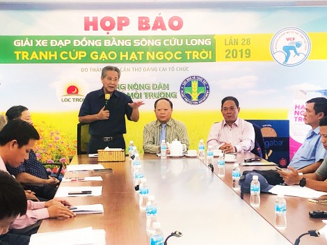 Giải Xe đạp ĐBSCL lần thứ 28-2019 Tổng giải thưởng hơn 500 triệu đồng