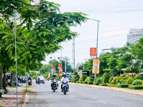 Đô thị trung tâm Vĩnh Thạnh khởi sắc