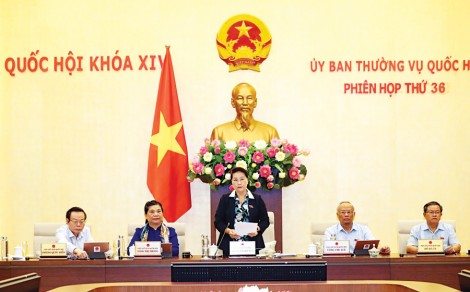 Khai mạc Phiên họp thứ 36 của Ủy ban Thường vụ Quốc hội