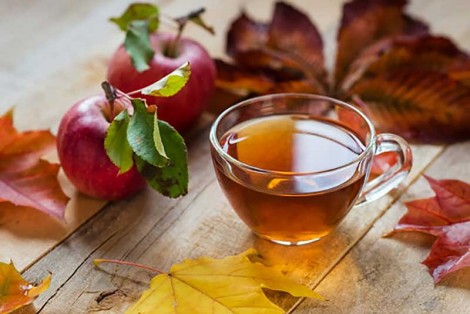 Sống lâu nhờ ăn táo, uống trà mỗi ngày