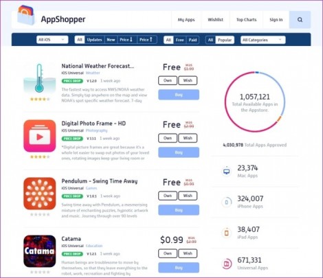 Khai thác ứng dụng từ App Store 