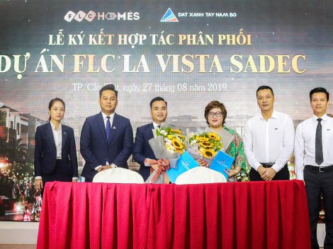 Đất Xanh Tây Nam Bộ hợp tác phân phối Dự án FLC La Vista Sadec