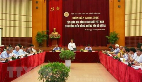 Tập quán mai táng của người Việt Nam và những vấn đề đặt ra
