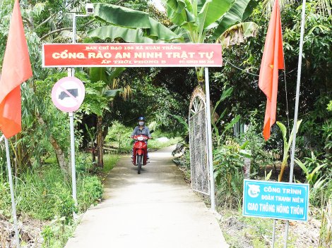 Lực lượng Công an nhân dân

góp sức xây dựng nông thôn mới