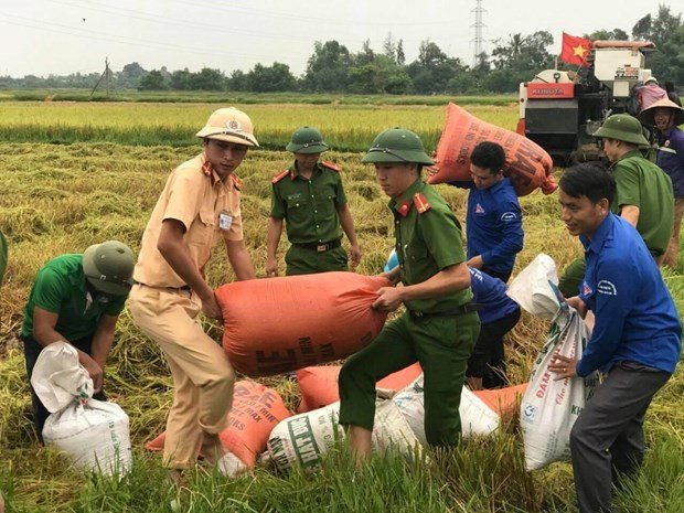 Bão số 4 vào đất liền và suy yếu thành áp thấp nhiệt đới