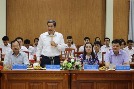 Lãnh đạo TP Cần Thơ làm việc với Quỹ Đầu tư phát triển TP Cần Thơ