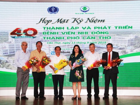 Bệnh viện Nhi đồng TP Cần Thơ 

kỷ niệm 40 năm thành lập