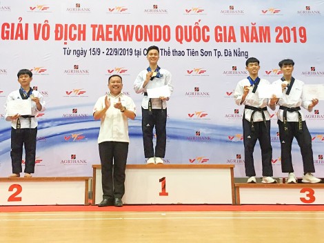 VĐV Hữu Hiệu mang về 2 HCV quốc gia