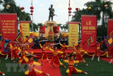 Dâng hương tưởng niệm anh hùng dân tộc Nguyễn Trung Trực