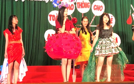 Nhiều hình thức tuyên truyền văn hóa giao thông