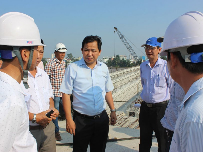 Gấp rút đẩy nhanh tiến độ

các công trình ưu tiên Dự án 3