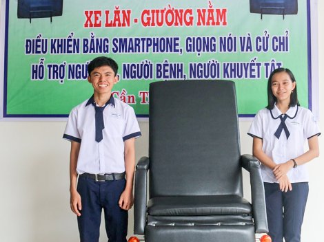 Nhóm học sinh TP Cần Thơ đoạt giải Đặc biệt