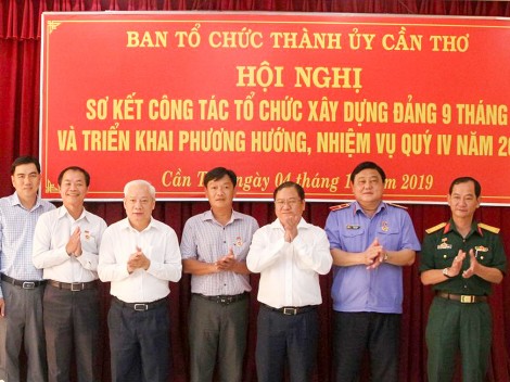 Nâng cao hiệu quả công tác tổ chức xây dựng Đảng