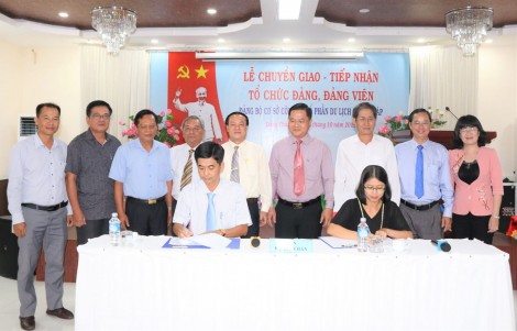 Chuyển giao, tiếp nhận tổ chức Đảng và đảng viên về Đảng bộ Tập đoàn Sao Mai