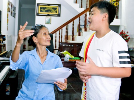 Cậu bé miền Tây trên sân khấu “Giọng hát Việt nhí”