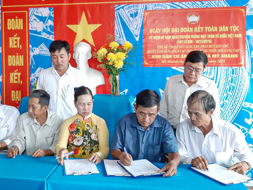 Đoàn kết xây dựng quê hương