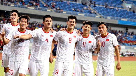 Thầy trò HLV Park Hang-seo sẵn sàng cho chiến dịch "săn Vàng" ở SEA Games