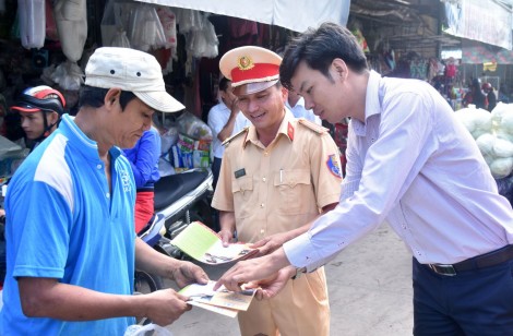 Chủ động phối hợp tuyên truyền về trật tự an toàn giao thông