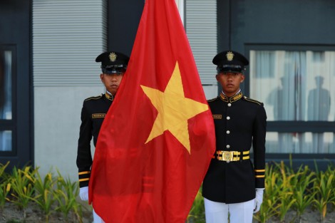 Quốc kỳ Việt Nam tung bay tại SEA Games 30