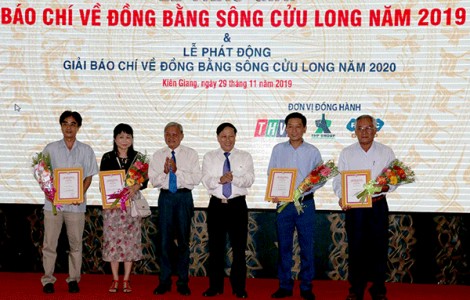 Trao giải báo chí về ĐBSCL năm 2019