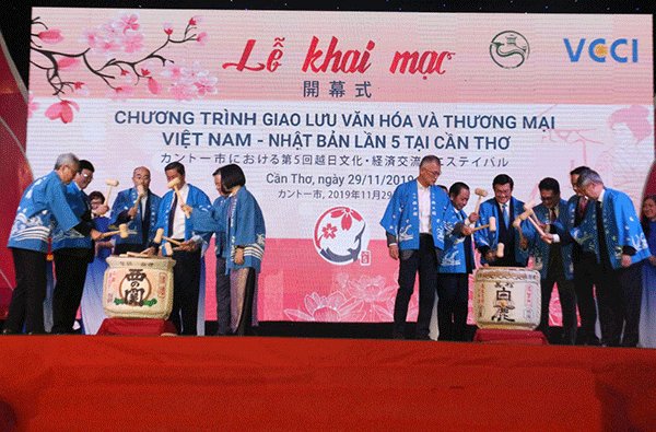 Khai mạc Chương trình Giao lưu Văn hóa và Thương mại Việt Nam - Nhật Bản lần thứ 5 tại TP Cần Thơ