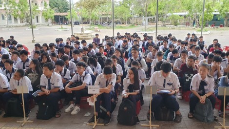 503 học sinh dự Kỳ thi chọn Học sinh giỏi 
giải toán trên máy tính cầm tay cấp thành phố năm học 2019-2020