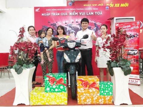 Mua xe Honda - Ngập tràn quà - Niềm vui lan tỏa