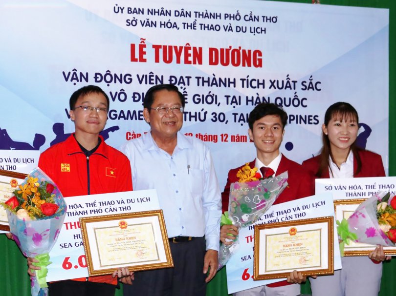 “Mùa vui” của thể thao thành tích cao Cần Thơ