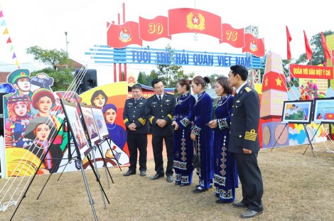 Sắc màu Hải quân tại “Thủ đô gió ngàn”