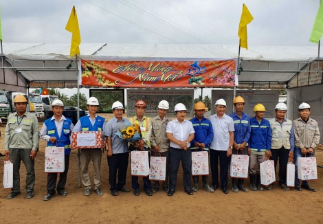 Cao tốc Trung Lương – Mỹ Thuận thi công không nghỉ Tết