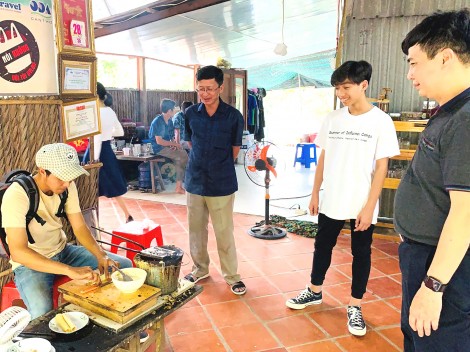 Khách đến cồn Sơn
tăng hơn 30%