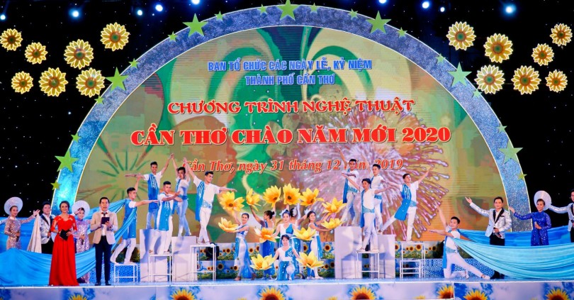 Cần Thơ rộn ràng đón năm mới 2020